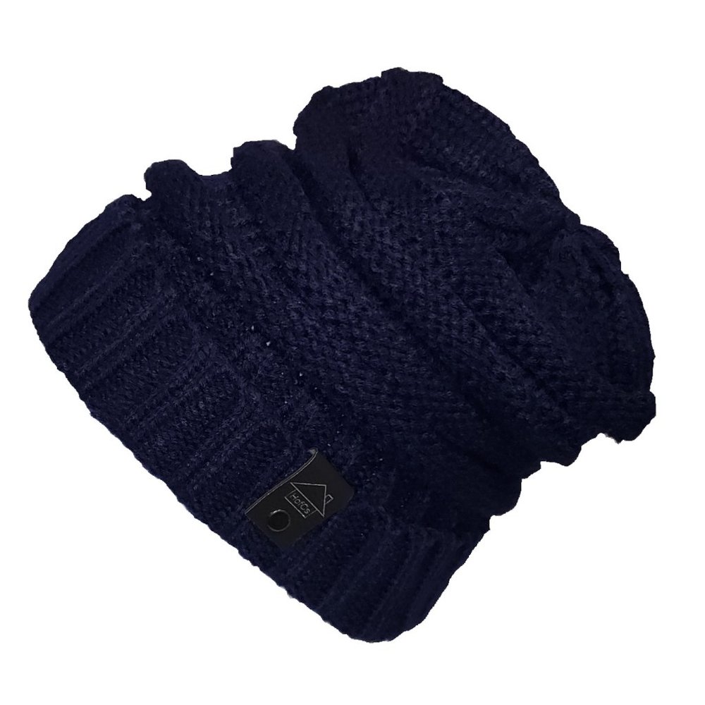 HofCs 1 Pack Adult Knit Hat (Blue with Black Tag)